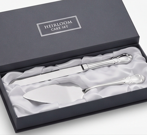Stainless Steel Cake Knife And Server Set Irregular Shape Eco Frriendly Set 2 Pieces For Cake Decorations Wedding Use And Party - Product Image 4