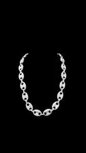 เครื่องประดับฮิปฮอปคุณภาพส่งออก ขนาด 18 มม. ความยาว 24 นิ้ว เงินแท้ 925 สำหรับผู้ชาย เพชรโมอิสซาไนต์ VVS1 สร้อยคิวบา ราคาดีที่สุด - Product Image 4