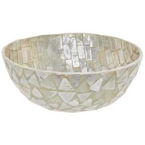 Bol de service moderne de luxe en nacre incrustée pour salades, fruits, soupes, vaisselle, fait main, tendance, pour la cuisine - Product Image 6