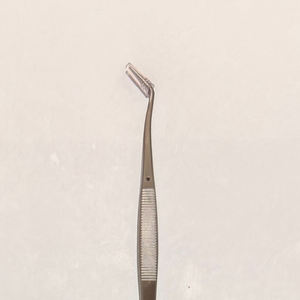 Pinzas de Precisión con Punta Serrada de Acero Inoxidable, Disponibles en Rectas y Curvas, Pulimentadas/Multicolores - Product Image 6