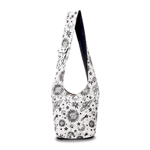 Borsa Hobo da Donna con Stampa Celestiale - Product Image 1