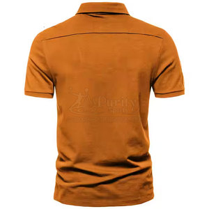 Casual Wear Customized Design Men Polo T-Shirts Lightweight Durable Material Men Polo T-Shirts - Product Image 3
