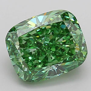 Diamante cultivado en laboratorio con corte cojín, diamante azul de fantasía, piedra suelta para la fabricación de joyas - Product Image 1