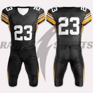Tenues de football américain personnalisées pour équipes – Maillots de football américain sur mesure avec numéros de joueur imprimés par sublimation, respirants, pour les matchs - Product Image 5