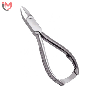 Coupe-ongles professionnels avec manche en acier allongé pour couper les ongles des doigts et des orteils, et les ongles incarnés, avec fonction de coupe-cuticules OEM - Product Image 1