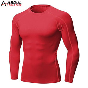 <b>Compression</b> <b>Shirts</b> For Training And Workout With Stretchable Fabric And Comfortable Fit For Gym And Daily Fitness Activities - Product Image 1