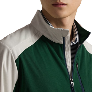 Premium Colour Block <b>Packable</b> Breathable Windproof Lightweight Water Repellent OEM Custom Golf Streetwear Windbreaker <b>Jacket</b> - Product Image 5