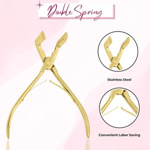 Juego de Herramientas Profesionales para el Cabello: Alicates de Acero Inoxidable de Alta Calidad para Extensiones, Tijeras y Agujas de Crochet - Product Image 4