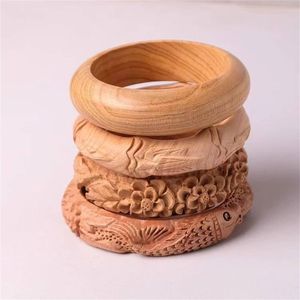 Custom Engraved Wooden Bangle For Party Festive Wedding <b>Boho</b> Wrist Bangle Rustic Fashion Jewelry Accessory Wooden Cuff <b>Bracelet</b> - Product Image 3