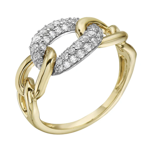 6 CT Moissanite <b>Emerald</b> Cut Prong Set 925 <b>Silver</b> Engagement <b>Ring</b> with Curb Link Design - Product Image 5