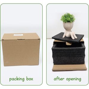 Piante Grasse Artificiali per Casa, Ufficio o Bagno - Piante Finte come Accessori da Scrivania e Decorazioni Verdi - Product Image 5