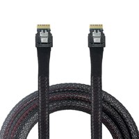 Cable Slim SAS SFF-8654 X4 a Slim SAS SFF-8654 X4