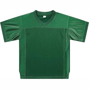 Camiseta de Rugby Unisex de Poliéster con Impresión por Transferencia de Calor Personalizada, Camiseta de Fútbol Americano de Malla Transpirable de Manga Corta - Product Image 6