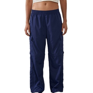 Pantalones Cargo de Moda para Mujer, Talla Grande, Holgados, con Múltiples Bolsillos, Cintura Elástica, Ligeros, Nueva Llegada, Gran Venta - Product Image 1