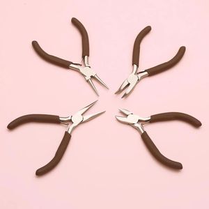 Juego de 4 Pinzas de Acero Inoxidable de Primera Calidad para Joyería, con Punta Redonda, Punta Plana, Punta para Cadenas y Cortador de Alambre, para Manualidades con Cuentas - Product Image 6