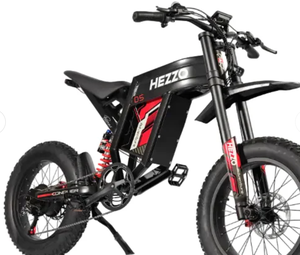 MEILLEURE OFFRE 2026 pour Moto Tout-Terrain avec Pneu Tout-Terrain de 16 Pouces, Frein à Disque, Amortisseur Arrière Noir 200350W 40-60km/h - Product Image 6