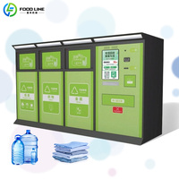 Máquina Expendedora Inversa de Botellas de Plástico de Vanguardia con Interfaz Fácil de Usar, Sistema Inteligente de Reciclaje RVM