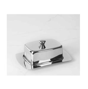 Boîte à beurre rectangulaire en métal pour un rangement organisé du réfrigérateur, avec couvercle sécurisé et structure durable - Product Image 3