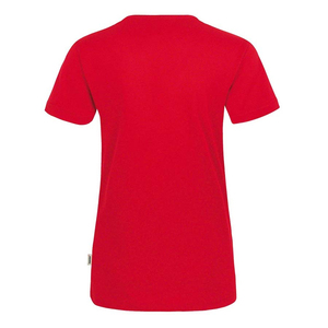 T-shirt d'été pour femmes à col en V et manches courtes, 100% coton, écologique, séchage rapide, respirant, vêtements de sport de haute qualité - Product Image 2