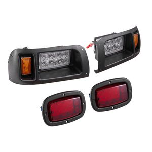 Kit Fari LED 12 Volt e Luci Posteriori per Golf Cart, Alta Luminosità, Cablaggio Retrofit con Interruttore, Fascette e Alloggiamento in ABS - Product Image 4