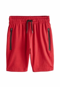 <b>Men's</b> <b>Red</b> Quick Dry <b>Shorts</b> With Drawstring Waist And Side Pockets Casual Sport Wear - Product Image 3