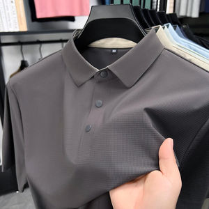 Men's Golf Polo <b>Shirt</b> Men's Anti-Wrinkle Knitted for <b>Shirt</b> 100% Cotton Short Sleeve Best Quality Men's <b>Long</b>-sleeved Polo <b>Shirt</b> - Product Image 2