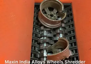 Trituradora de Ruedas de Aleación con Capacidad de Trituración de 3000-4000 Kg/Hora, Máquina Trituradora Automática de Proveedor Indio - Product Image 4