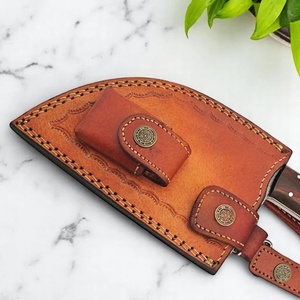 Cuchillo de Combate A&M Enterprises, Hecho a Mano, de Acero de Damasco, con Punta de Gota, Mango de Madera, OEM, Profesional, para Campismo y Actividades al Aire Libre - Product Image 3