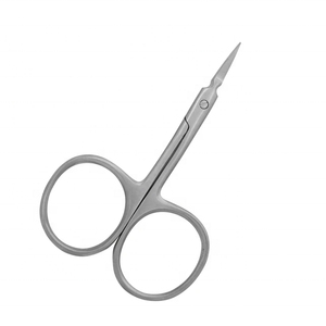 Portable High Quality Surgical Instrument 3.5mm <b>Thickness</b> Eyebrow Beauty Curved Cuticle Manual Stainless Steel Reusable - Product Image 3