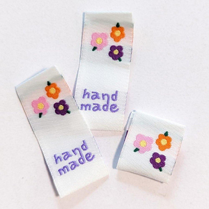 Etiquetas Tejidas Personalizadas para Ropa, Etiquetas con Logotipo, Etiquetas de Damasco y Satén para Prendas, Etiquetas de Marca OEM de Alta Calidad, Suministro al por Mayor - Product Image 3