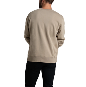 OEM Service Pink Color Men's Premium Quality Crew <b>Neck</b> Sweatshirt Customized Solid Heavyweight Winter Sweatshirt For Men - Product Image 6
