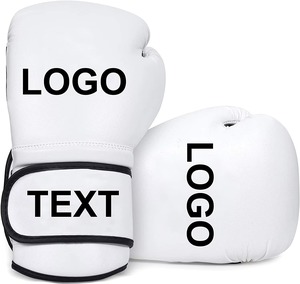 Gants de boxe de qualité supérieure, bleu noir, mitaines d'entraînement, arts martiaux professionnels, sparring, gants de frappe en cuir, Muay Thai, pour hommes - Product Image 5