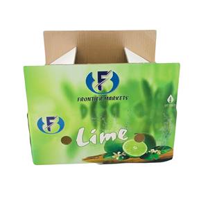 Caja de Cartón de Embalaje de Cartón Reciclable Ecológico OEM con Impresión de Logotipo Personalizado para Verduras Frescas, Frutas, Alimentos y Harina - Product Image 6