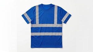 Custom High Visibility Reflective Cotton Silk Screen Printed Safety T-Shirt Short Sleeve Workwear Uniform Pocket Tee Men's - Product Image 5