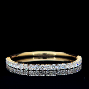 Classic Round Cut Lab Grown Diamond Tennis Bangle <b>Bracelet</b> 925 Sterling <b>Silver</b> 10K 14K 18K <b>Solid</b> Gold Women Fine Jewelry Factory - Product Image 1
