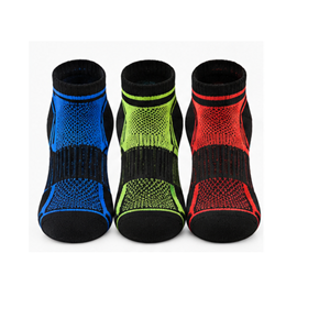Chaussettes de compression pour chevilles, pour hommes et femmes, en coton, cuivre et élasthanne, séchage rapide, évacuation de l'humidité, pour la course à pied - Product Image 5