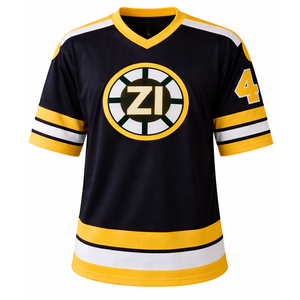 เสื้อฟุตบอลอเมริกันแบบตาข่ายน้ำหนักเบาสำหรับทุกเพศ สไตล์สตรีทแวร์ สีดำ เสื้อฟุตบอล OEM สกรีนโลโก้ตามสั่ง สั่งซื้อจำนวนมาก - Product Image 3