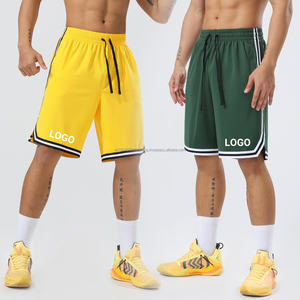 Pantalones cortos deportivos en blanco personalizados, pantalones casuales para hombre, pantalones cortos de verano finos de cinco puntos para maratón, correr, entrenamiento, Fitness, baloncesto - Product Image 1