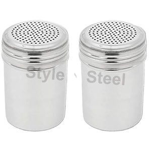 Silicone Bottom Salt Paper Salt and <b>Pepper</b> <b>Grinder</b> Set Stainless Steel Edge Top Black at Wholesale Price - Product Image 3