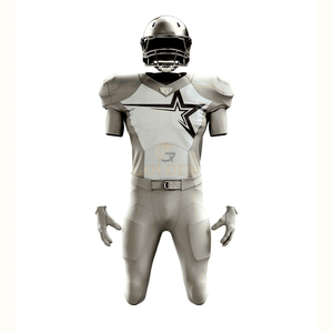 Uniforme de football américain sur mesure de qualité supérieure, meilleur tissu en polyester, uniforme de football américain pour hommes - Product Image 2