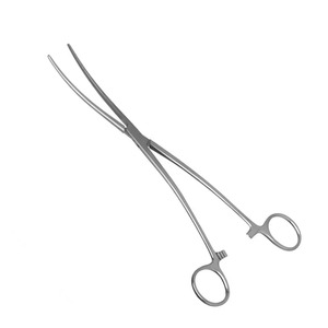 Pinzas Quirúrgicas Curvas de Precisión Bozeman 10 para Procedimientos Ginecológicos, Instrumentos Quirúrgicos de Acero Inoxidable - Product Image 1