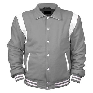 Vestes universitaires en toile personnalisées en gros pour hommes, logo sur le devant, respirantes, service OEM disponible, haute qualité - Product Image 1