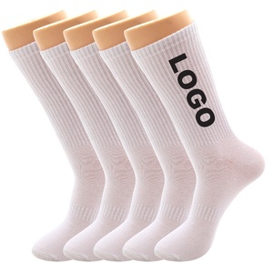 Calcetines Deportivos para Hombre, Altura Media, Transpirables, Tejidos, Color Blanco, Amarillo, Negro, para Verano - Product Image 3