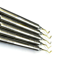 6Pcs Manual Dental Composite Resin Filling Spatula Titanium Plated Head Reusable Resin Filler Set Thick By <b>Blush</b> Surgical - Product Image 5