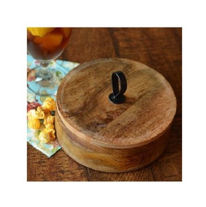 Wooden Chapati <b>Box</b> Curated Dining <b>Decor</b> Accessory Crafted to Support Efficient Meal Arrangement and Elegant Home Styling - Product Image 3