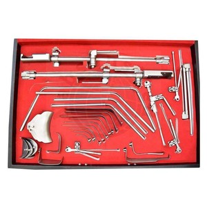 Ensemble de rétracteurs chirurgicaux NABSONS MED en acier inoxydable, kit d'instruments de chirurgie générale manuels, classe I, certifié CE, réutilisable - Product Image 5