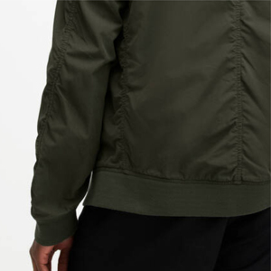 OEM Custom Manufacturer High-Quality Trending <b>Letter</b> Embroidery Vintage Bomber <b>Jackets</b> Comfortable Breathable <b>Men</b> Bomber <b>Jackets</b> - Product Image 3