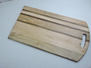 Tabla de cortar de madera y resina con diseño artesanal, tabla de cortar con incrustaciones de resina, tabla de quesos de madera, tabla de quesos al mejor precio. - Product Image 5