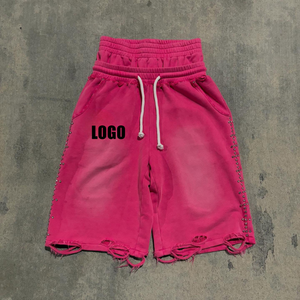 Designer <b>Men</b>’s Cotton <b>Studded</b> Shorts Luxury Streetwear Premium Summer Collection - Product Image 6