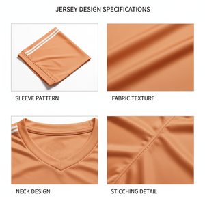 Uniformes de Fútbol de Nuevo Diseño, Transpirables, Cómodos y de Secado Rápido, Camiseta de Fútbol, Equipación Deportiva - Product Image 6